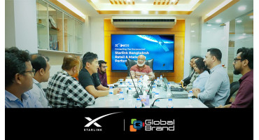 Starlink Team Visits Global Brand PLC — Paving the Way for the Future of Connectivity
