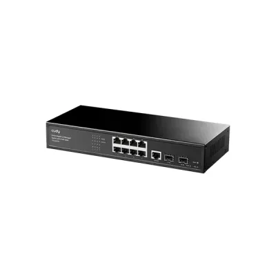 image of CUDY GS2008S2 - 8-Port Gigabit L2 Managed Switch with 2×1.25G SFP Port, 1xRJ45 Console Port. with Spec and Price in BDT