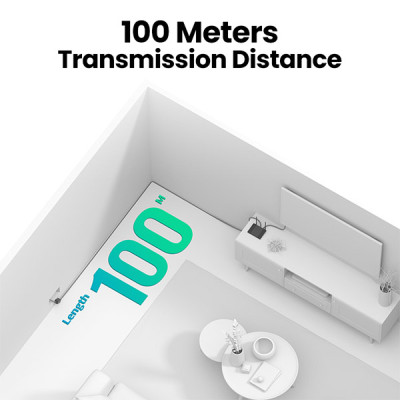 image of UGREEN NW114 (20311) RJ45 Network Coupler - White with Spec and Price in BDT