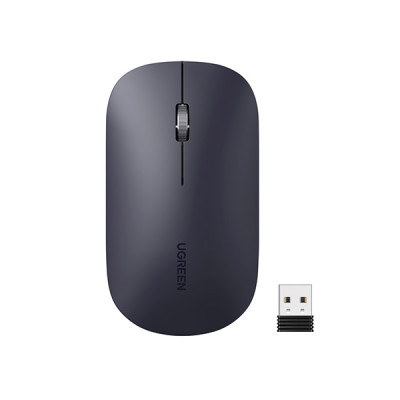 image of UGREEN MU001 (90372) Portable Wireless Mouse - Black with Spec and Price in BDT
