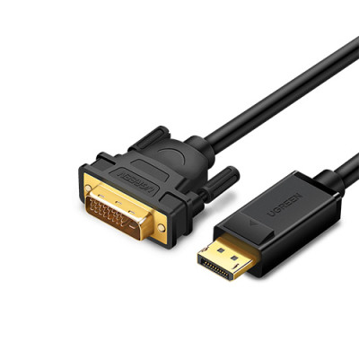 image of UGREEN DP103 (10221) DP Male to DVI Male Cable - 2M with Spec and Price in BDT