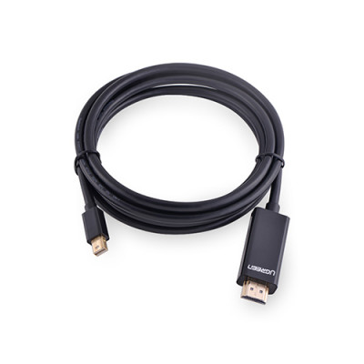 image of UGREEN MD101 (10455) Mini DP Male to HDMI Cable 4K - 3M with Spec and Price in BDT