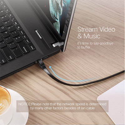 image of UGREEN NW106 (11265) Cat 7 U/FTP Lan Cable - 10M with Spec and Price in BDT