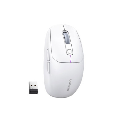 image of Ugreen MU103 (15629) Triple Mode Mouse - White with Spec and Price in BDT