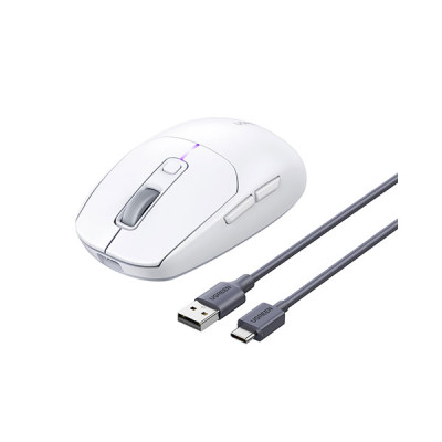 image of Ugreen MU103 (15629) Triple Mode Mouse - White with Spec and Price in BDT