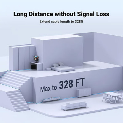 image of UGREEN NW261 (25964) RJ45 Coupler - Black with Spec and Price in BDT