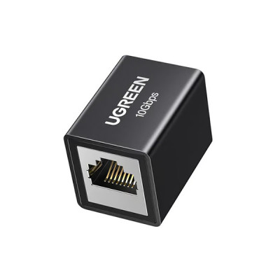 image of UGREEN NW261 (25964) RJ45 Coupler - Black with Spec and Price in BDT