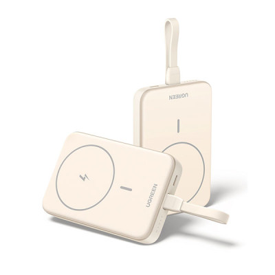 image of Ugreen PB760 (35341) 10000mAh Magnetic Wireless Power Bank with Spec and Price in BDT