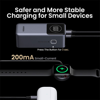 image of Ugreen PB724 (35526B) 12000mAh 100W Fast Charging Power Bank with Spec and Price in BDT