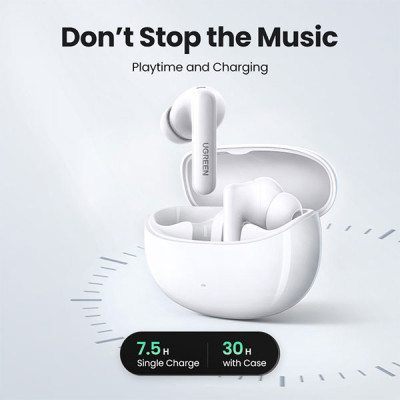 image of Ugreen WS206 (35725) HiTune T3 Pro ANC Wireless Earbuds with Spec and Price in BDT