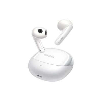 image of Ugreen WS203 (35873) HiTune H6 Pro Hybrid ANC Earbuds - White with Spec and Price in BDT