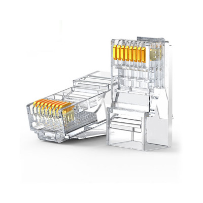 image of Ugreen NW120 (50961) Cat 6 Unshielded RJ45 Modular Plug - 10 Pack with Spec and Price in BDT