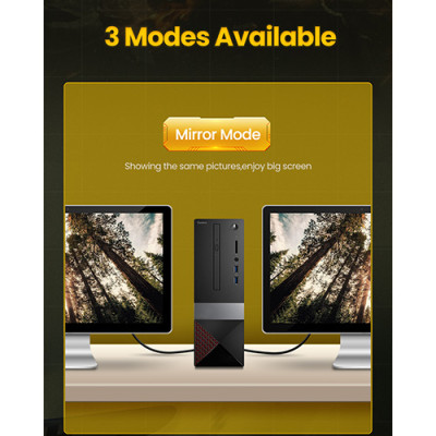 image of UGREEN DP114 (80394) DP Male to Male Cable - 5M with Spec and Price in BDT