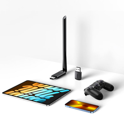 image of Ugreen CM496 (90339) AC650 Dual Band Wireless USB Adapter with Spec and Price in BDT