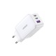 UGREEN Nexode CD244 (15334) 65W 3-Port PD GaN Fast Charger - White