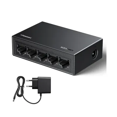 image of UGREEN CM833 (35492EU) 5-Port Gigabit Ethernet Switch with Spec and Price in BDT