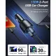 UGREEN EC705 (35025) 130W 3-Port Fast Car Charger