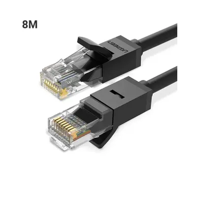 image of UGREEN NW102 (20163) Cat 6 U/UTP LAN Cable - 8M with Spec and Price in BDT