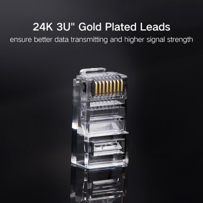 image of UGREEN NW110 (50246) RJ45 Network Connector - 100pcs with Spec and Price in BDT
