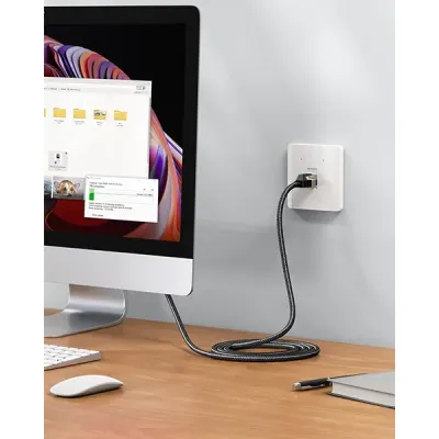 image of UGREEN NW150 (30791) Cat 7 Braided Ethernet Cable - 10M with Spec and Price in BDT