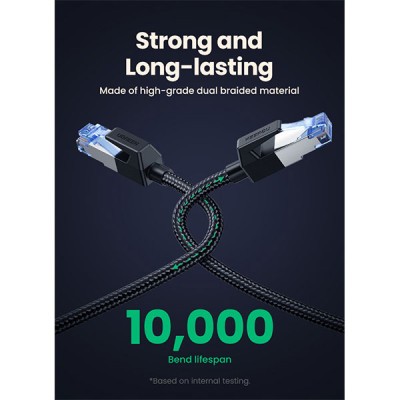 image of UGREEN NW153 (80433) Cat 8 Ethernet Cable - 5M with Spec and Price in BDT