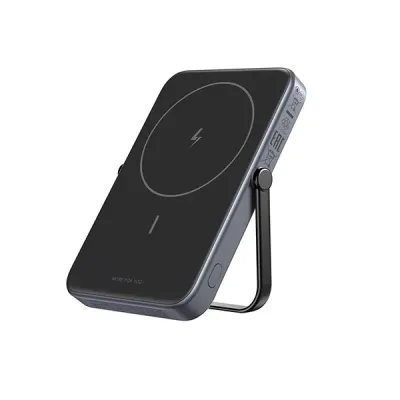 image of UGREEN PB571 (35605B) 20W 5000mAh Magnetic Wireless Power Bank - Grey with Spec and Price in BDT