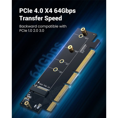 image of UGREEN CM465 (30715) M.2 NVMe PCIE Adapter with Spec and Price in BDT