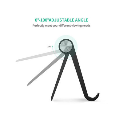 image of Ugreen LP106 (50747) Adjustable Black Phone Stand with Spec and Price in BDT