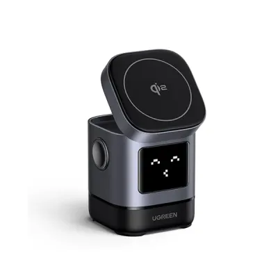 image of UGREEN W709 (45775) 2-in-1 20W Magnetic Wireless Charger with Spec and Price in BDT