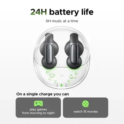 image of UGREEN WS210 (45760) HiTune S5 True Wireless Earbuds - Black with Spec and Price in BDT