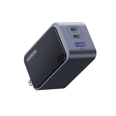 image of UGREEN X553 (45223) Nexode S 65W 3-Port GaN Fast Charger - US with Spec and Price in BDT