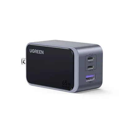 image of UGREEN X553 (45223) Nexode S 65W 3-Port GaN Fast Charger - US with Spec and Price in BDT