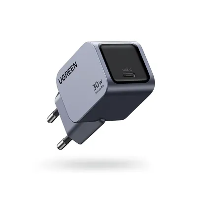 image of UGREEN X703 (35006) Nexode Pro 30W USB-C GaN Fast Charger - EU with Spec and Price in BDT