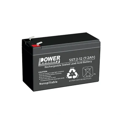 image of Power Guard 12V 7.2Ah UPS Battery with Spec and Price in BDT