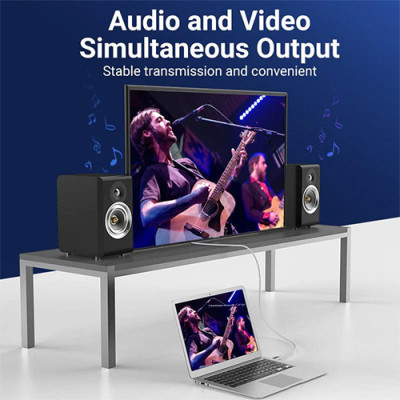 image of VENTION AABII 4K Cotton Braided HDMI Cable - 3M with Spec and Price in BDT