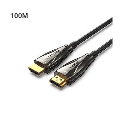 image of Vention ALABAD Fiber Optic HDMI Cable - 100M with Spec and Price in BDT