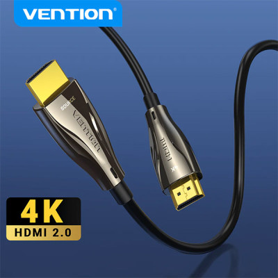 image of Vention ALABAF Fiber Optic HDMI Cable - 80M with Spec and Price in BDT