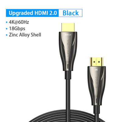 image of Vention ALABAF Fiber Optic HDMI Cable - 80M with Spec and Price in BDT