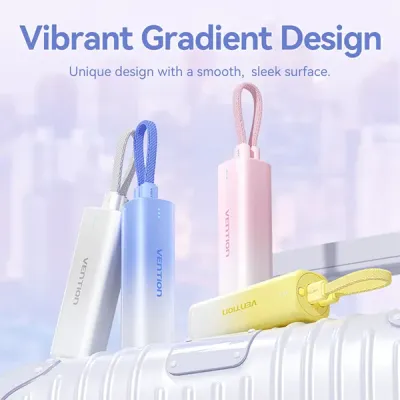 image of VENTION FHWR0 20W 5000mAh Power Bank with Spec and Price in BDT