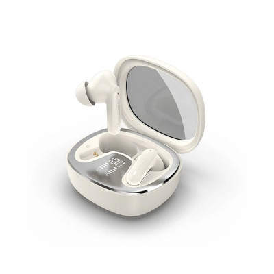 image of VENTION NBMN0 Air A01 True Wireless Bluetooth Earbuds - Beige with Spec and Price in BDT