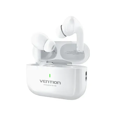 image of VENTION NBVW0 Echo Lite E11 Wireless Bluetooth Earbuds - White with Spec and Price in BDT