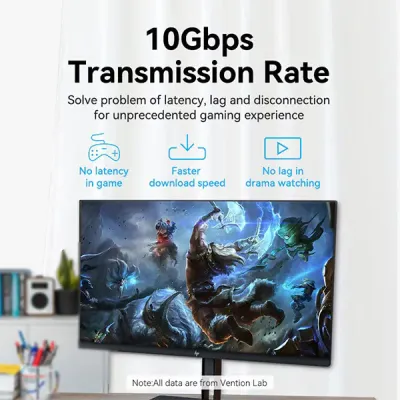 image of VENTION IDIH0 Cat.6A FTP Toolless RJ45 Modular Plug with Spec and Price in BDT