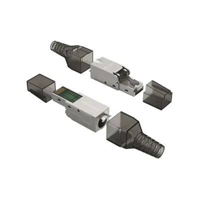image of VENTION IDIH0 Cat.6A FTP Toolless RJ45 Modular Plug with Spec and Price in BDT
