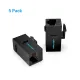 VENTION IPGB0-5 Cat.6 UTP Keystone Jack Coupler (5 Pack)