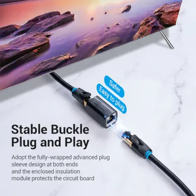 image of VENTION IPWB0 Cat.7 FTP Keystone Jack Coupler with Spec and Price in BDT