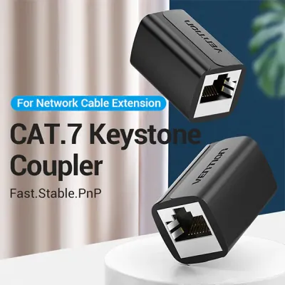image of VENTION IPWB0 Cat.7 FTP Keystone Jack Coupler with Spec and Price in BDT
