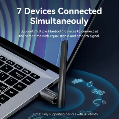 image of VENTION KDTB0 AC650 USB Wi-Fi Dual Band Network Adapter with Spec and Price in BDT