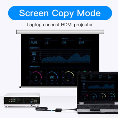 image of VENTION ACNBB VGA to HDMI Converter with Female Micro USB and Audio Port - 0.15M with Spec and Price in BDT
