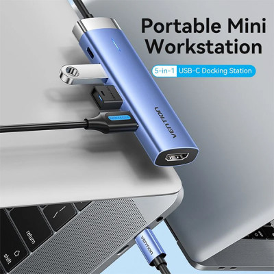 image of VENTION TGESB USB-C Multifunctional Docking Station with Spec and Price in BDT