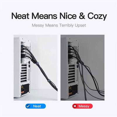 image of Vention KAABJ Cable Tie - 5M with Spec and Price in BDT